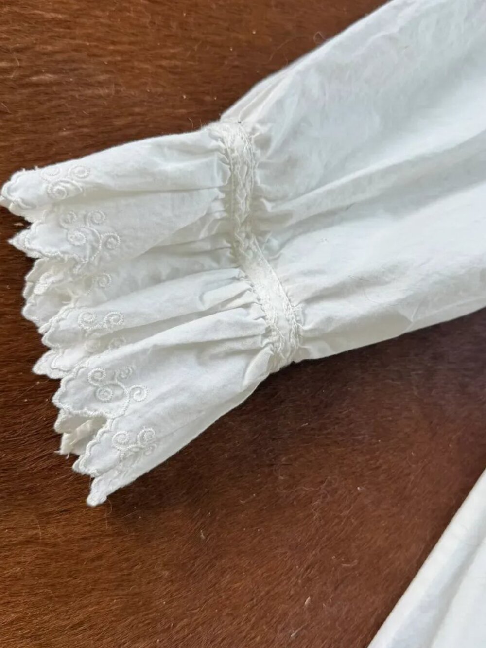 Doen Ruffle Mini Dress XS - Picture 2 of 4